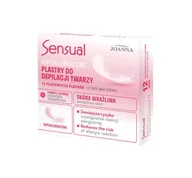 Depilacja - Joanna SENSUAL Plastry do depilacji twarzy HIPOALERGICZNE, 12 szt 5901018020378 - miniaturka - grafika 1