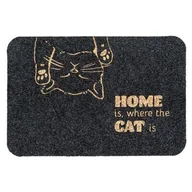 Wycieraczki - Wycieraczka At Home 50 x 080 cm kot szary - miniaturka - grafika 1