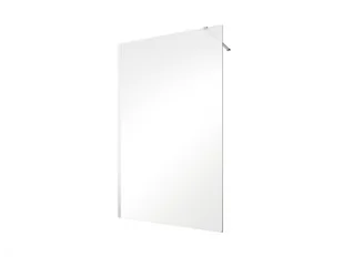 Kabina prysznicowa Besco Eco-N 120x195 walk-in chrom połysk transparentne EN-120-195C - Kabiny prysznicowe - miniaturka - grafika 1