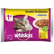 Whiskas Drobiowe danie w galaretce saszetka 3x(4x100g) + DREAMIES Snacky Mouse 60g z zabawką ! - Mokra karma dla kotów - miniaturka - grafika 6