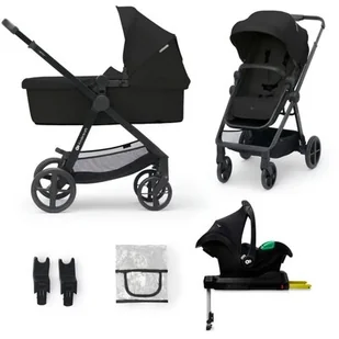 Wózek wielofunkcyjny KINDERKRAFT Newly 4w1 Mink Pro Czarny - Wózki dziecięce - miniaturka - grafika 1