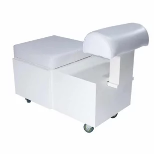 Taboret pufa z podnóżkiem do pedicure - Pufy i podnóżki - miniaturka - grafika 1