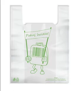 Reklamówki jednorazowe torby zrywki foliowe rolka MOCNE100szt 10mikron S514 - Folia, papier śniadaniowy, serwetki - miniaturka - grafika 1