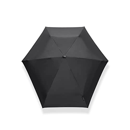 SENZ ° micro foldable storm umbrella pure black, pure black, Medium, Czysta czerń, Medium