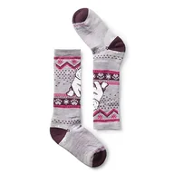 Skarpetki damskie - Smartwool Unisex dziecięce skarpety do sportów zimowych Full Cushion Polar Bea, Purple Eclipse, 33-36 - miniaturka - grafika 1