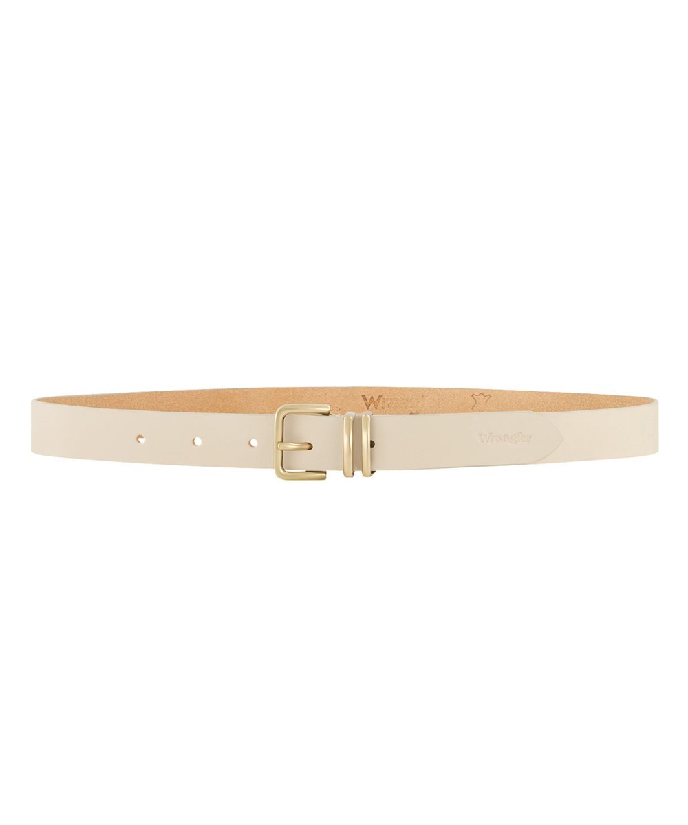 Pasek Wrangler DOUBLE UP BELT 112358085 Cream 80