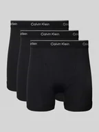 Majtki męskie - Obcisłe bokserki z pasem z logo w zestawie 3 szt. model ‘BOXER BRIEF’ - miniaturka - grafika 1