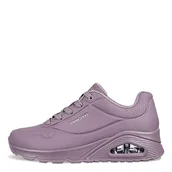 Trampki damskie - Skechers Damskie trampki UNO, czarne, 2 UK - miniaturka - grafika 1