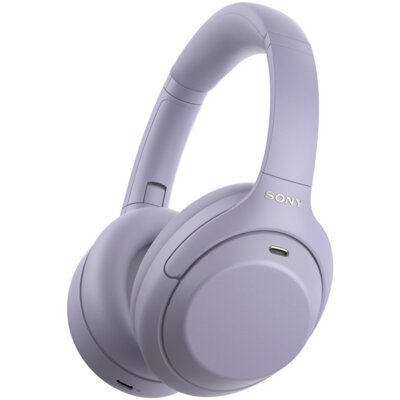 SONY WH-1000XM4C ANC AI quick charge EQ-10 Lawendowy