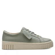 Sneakersy damskie - Sneakersy Clarks Mayhill Walk 26181208 Zielony - miniaturka - grafika 1