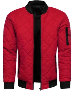 Kurtka męska przejściowa czerwona Recea - XL - Kurtki męskie - miniaturka - grafika 1