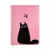 Kalendarze - Di3 Kalendarz 2026 B6 tygodniowy Kot - kalendarz - miniaturka - grafika 1