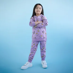 Sinsay - Komplet dresowy Disney - Fioletowy - Dresy i komplety dla dziewczynek - miniaturka - grafika 1