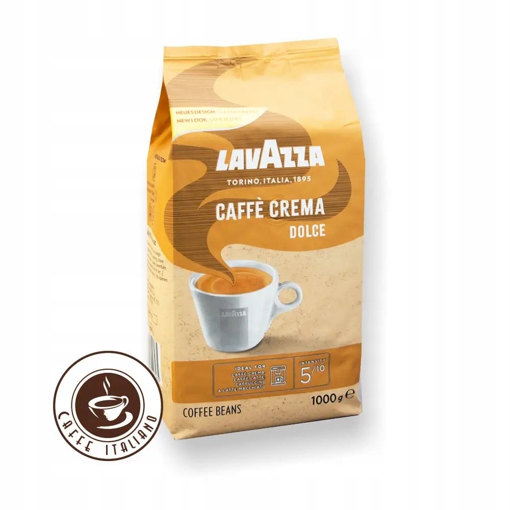 Kawa ziarnista Lavazza Dolce Caffe Crema 1 kg videobook