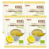 Kisiel - Amylon Kisiel cytrynowy bezglutenowy Zestaw 4 x 30 g Bio - miniaturka - grafika 1
