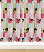 Firany i zasłony dla dzieci - Dora I Przyjaciele Zasłonki Zasłony - miniaturka - grafika 1