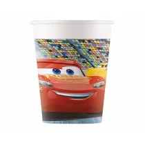 Kubeczki papierowe Cars 3 200ml 8szt - Godan - Zestawy szkolne - miniaturka - grafika 1