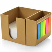 Gadżety  do biura - KARTECZKI SAMOPRZYLEPNE zestaw PRZYBORNIK kolorowe - miniaturka - grafika 1