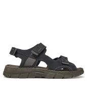 Sandały męskie - Sandały Josef Seibel Brendan 08 16808 Granatowy - miniaturka - grafika 1