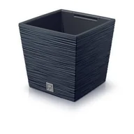 Donice - Doniczka FURU SQUARE LOW antracytowy 24 x 24 x 23,5 cm - miniaturka - grafika 1