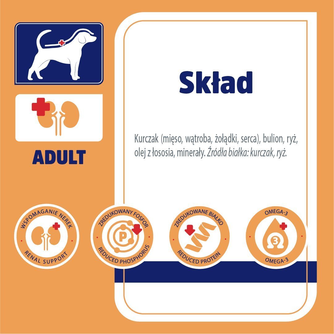 Vet Response Karma weterynaryjna mokra dla psa VET RESPONSE RENAL 400 g