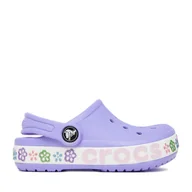 Buty dla dziewczynek - Klapki Crocs C-BAYABAND CLOG T 211303-5PY Niebieski - miniaturka - grafika 1