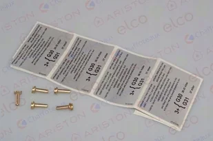 Ariston Zestaw przyłączeniowy 3318334 - Akcesoria grzewcze - miniaturka - grafika 1