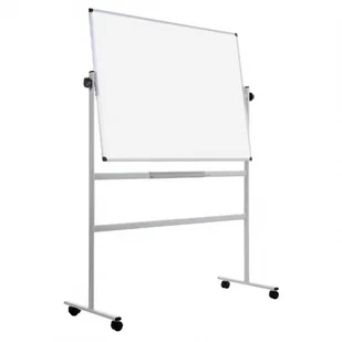 BI-OFFICE Mobilna obrotowa tablica z ceramiczną powierzchnią, 1800x1200 mm QR0504-002 - Tablice i flipcharty - miniaturka - grafika 3