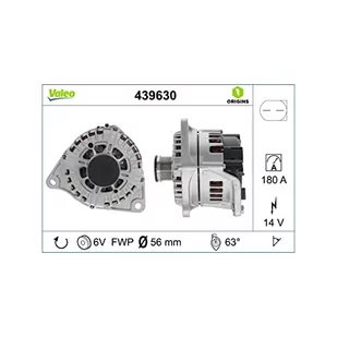 VALEO alternator nowy 439630 439630 - Alternatory - miniaturka - grafika 1