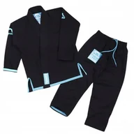 Kimona, stroje i obuwie - MANTO Kimono/Gi dla dzieci Junior 2.0 Czarne + Biały Pas M4 - miniaturka - grafika 1