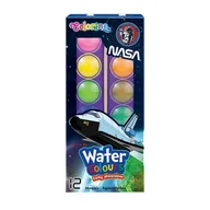 Farby i media malarskie - Patio Farby akwarelowe 12 kolorów NASA 21412 Colorino - miniaturka - grafika 1