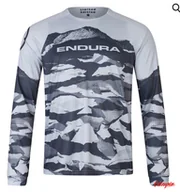 Koszulki rowerowe - Koszulka Endura Mountain Camo LTD Printed L/S TEE - miniaturka - grafika 1