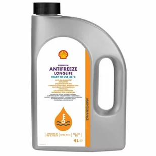 SHELL Premium Antifreeze Longlife 774 D-F 4L - płyn chłodniczy czerwony G12/G12+ - Płyny chłodnicze - miniaturka - grafika 1