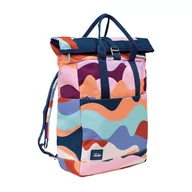Plecaki - MILAN® Plecak miejski z rolowanym zamkiem górnym (10 l) seria The Fun, wielokolorowy - miniaturka - grafika 1