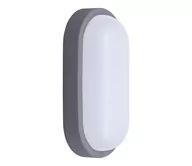Lampy ogrodowe - Solight WO744-G- LED Kinkiet zewnętrzny LED/13W/230V 4000K IP54 szary elipsa - miniaturka - grafika 1