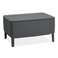 Stoły ogrodowe - KETER Stolik ogrodowy 56 x 76 cm ze schowkiem SALEMO - miniaturka - grafika 1