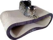 Drapaki dla kotów - Drapak dla kota brązowy XXL LEON78x28x40 cm MruuPruu - miniaturka - grafika 1