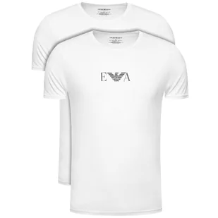 Emporio Armani koszulka męska biała, crew neck, 2 pack, rozmiar XL - Koszulki męskie - miniaturka - grafika 1