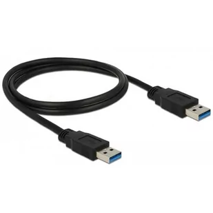 Delock Kabel USB 3.0 1m AM-AM czarny 85060 - Kable USB - miniaturka - grafika 4