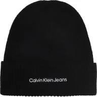 Czapki damskie - CALVIN KLEIN JEANS Czapka | z dodatkiem wełny - miniaturka - grafika 1