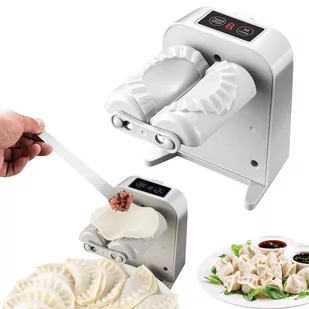 4W1 ELEKTRYCZNA MASZYNKA DO ROBIENIA LEPIENIA PIEROGÓW MASZYNA PIEROGARKA - Maszynki do makaronu - miniaturka - grafika 1