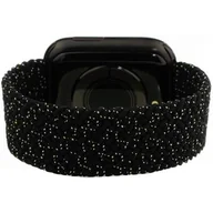 Akcesoria do smartwatchy - Pasek LUNA do Apple Watch 3/4/5/6/7/8/SE (42/44/45mm) Gwiezdna Czerń - miniaturka - grafika 1