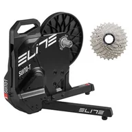 Trenażery rowerowe - Trenażer rowerowy ELITE Suito-T + Kaseta zębatek SHIMANO 105 CS-R7000-11 - miniaturka - grafika 1