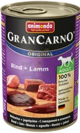 Mokra karma dla psów - Animonda Gran Carno Pakiet Dorosłe Wołowina i Jagnięcina 400g 82-733 - miniaturka - grafika 1