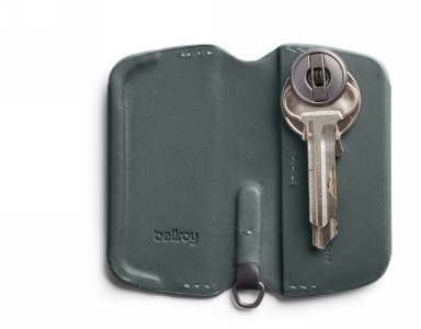 Bellroy Key Cover 3rd ed. - skórzane etui na klucze everglade