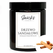 Świece - Świeca sojowa zapachowa DRZEWO SANDAŁOWE 180 ml - miniaturka - grafika 1