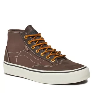 Półbuty męskie - Sneakersy Vans Ua Destruct Mid VR3 VN0007QNBRO1 Brown - grafika 1