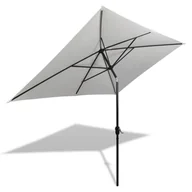 Parasole ogrodowe - vidaXL vidaXL Parasol prostokątny (200 x 300 cm) Piaskowy - miniaturka - grafika 1