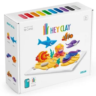 Hey Clay, masa plastyczna, Ocean - Akcesoria rzeźbiarskie - miniaturka - grafika 1