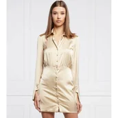 Sukienki - Patrizia Pepe Satynowa sukienka - miniaturka - grafika 1